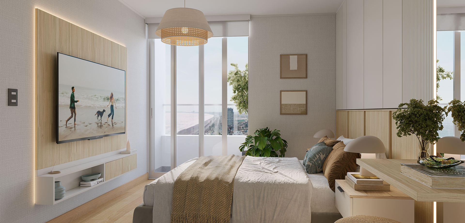 CONCEPTO OCEAN BREATH |  DORMITORIO PRINCIPAL